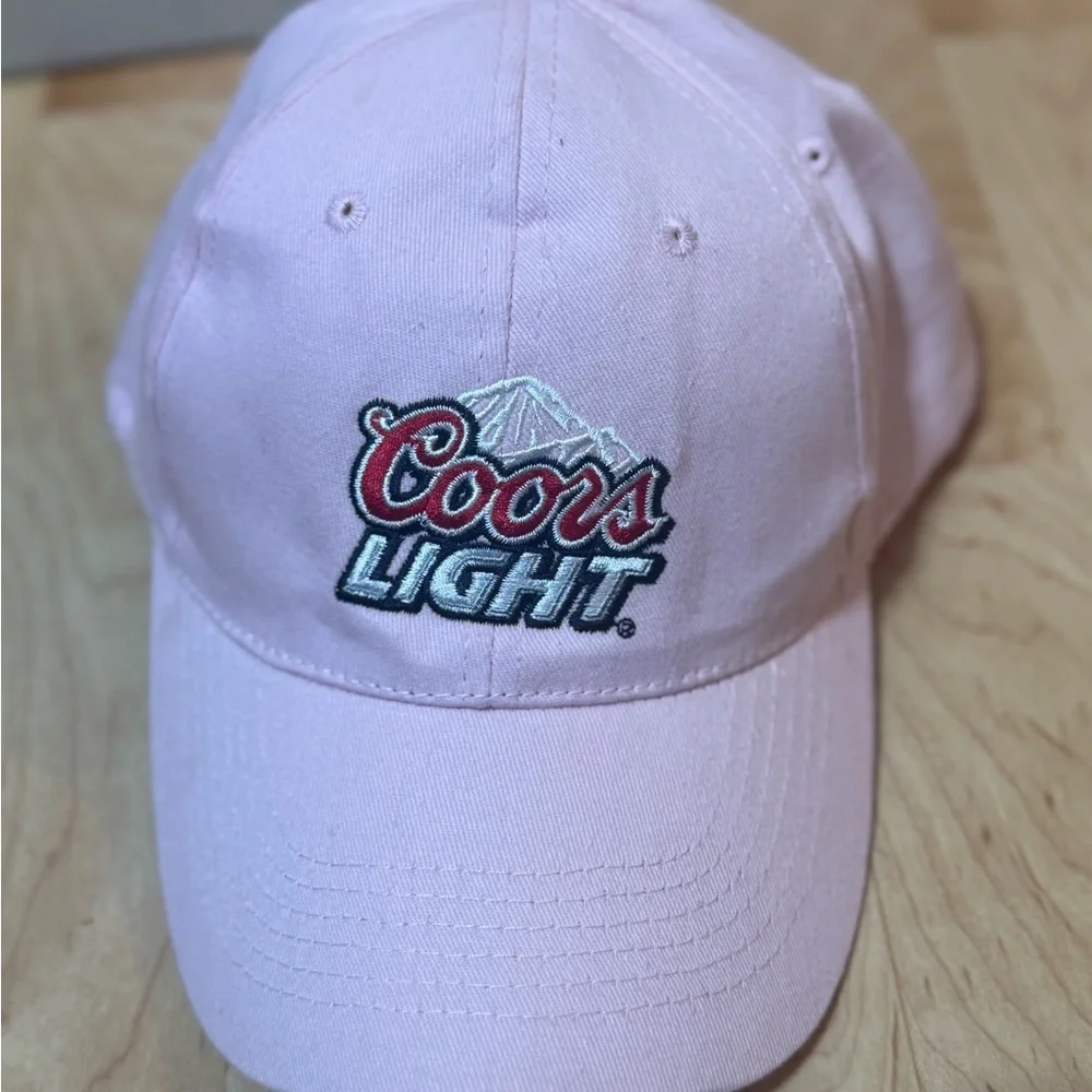 Pink Coors Light Cap